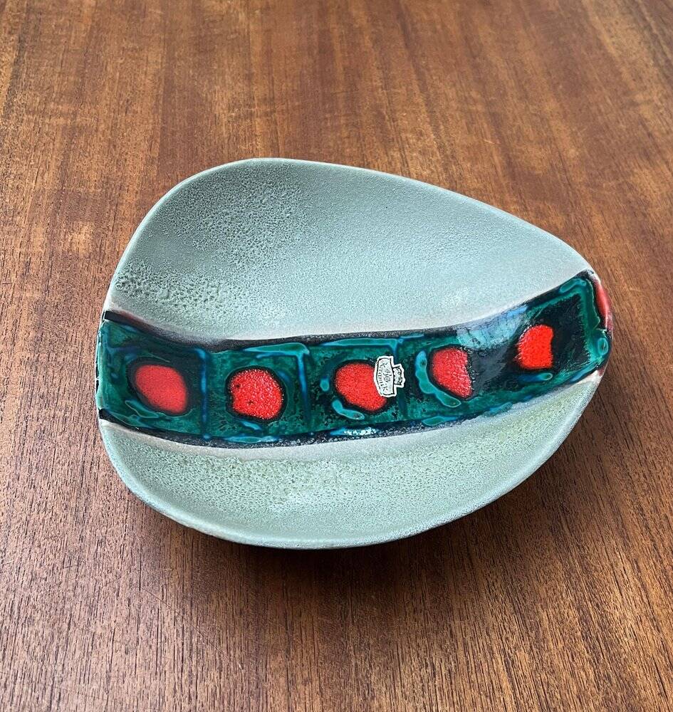 West German ceramic bowl WGP by Jasba, 1960s.