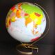 Vintage inflatable globe on stand, 1960, Taride Sevylor