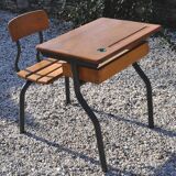Vintage schoolboy desk