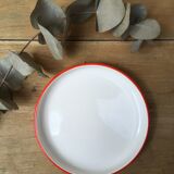 Red-line dessert plates