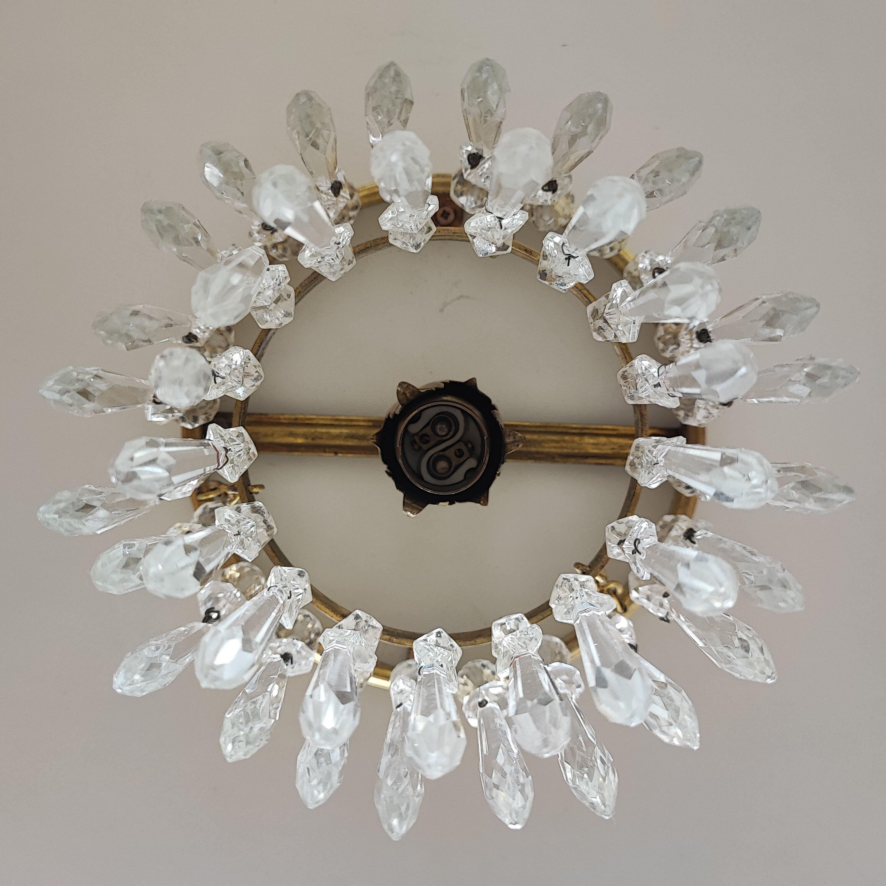 Ceiling lamp tassels