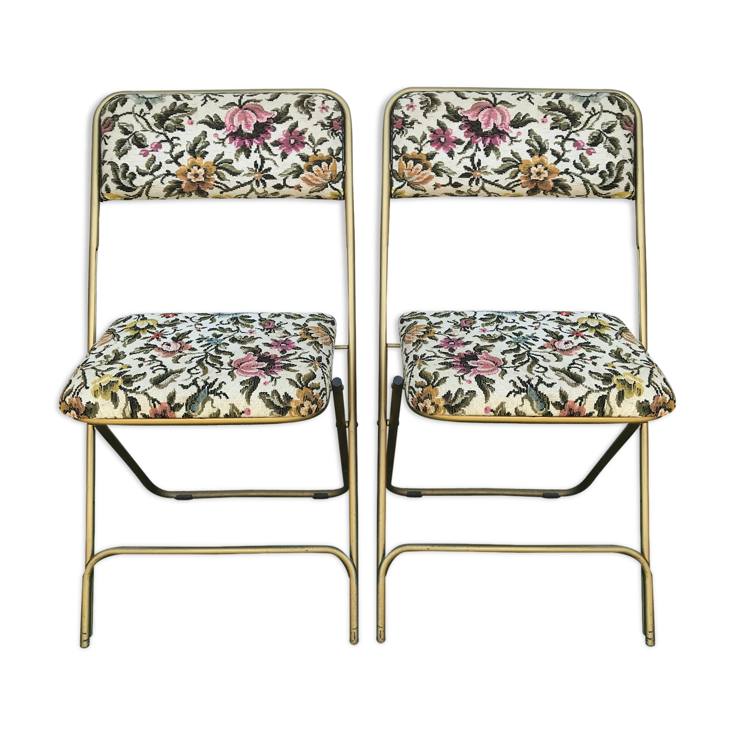 Paire de chaises Lafuma Chantazur vintage