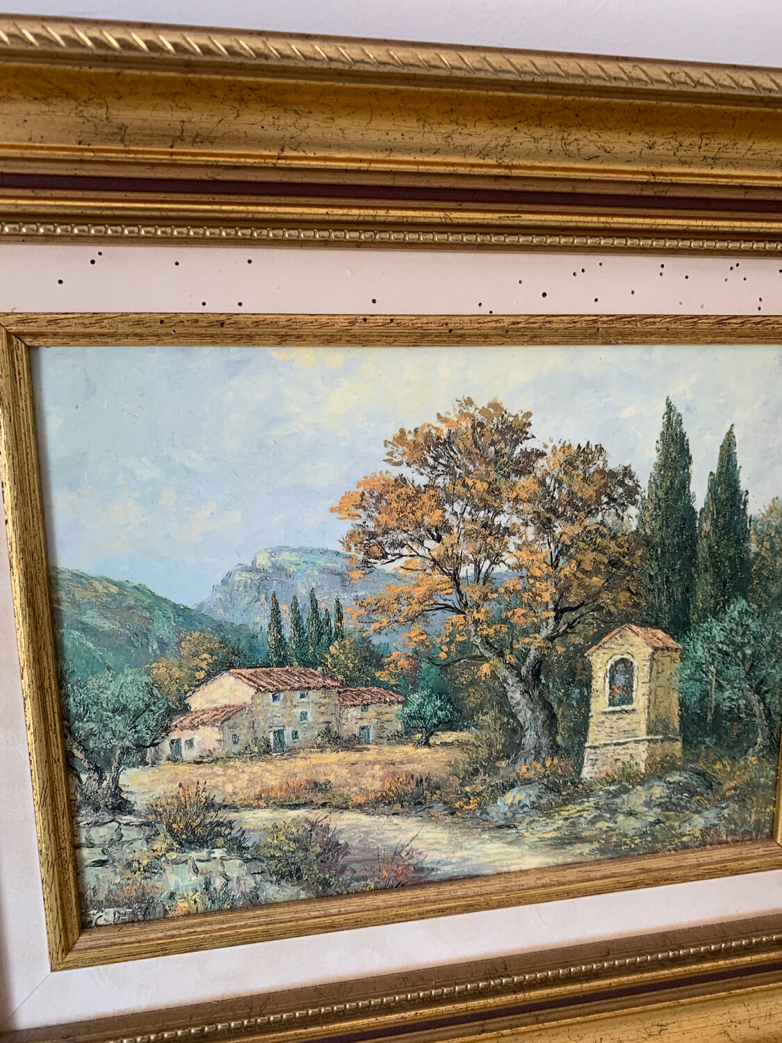 Pair of painting provence
