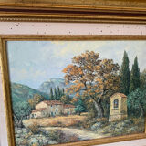 Paire de tableau provence