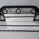 Metal coat door wrought iron