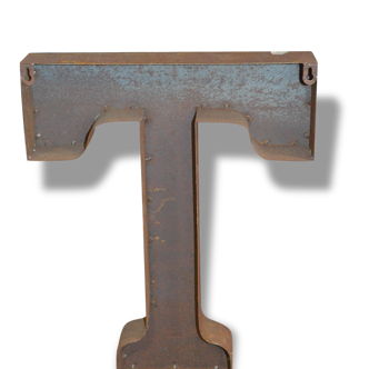 Industrial letter "T"