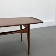 Teak Coffee Table by Tove and Edvard Kindt-Larsen for France & Son, Denmark, 1960s
