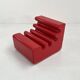 Red Karelia Armchair by Liisi Beckmann for Zanotta, 1970