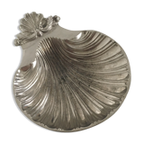 Silver scallop ashtray