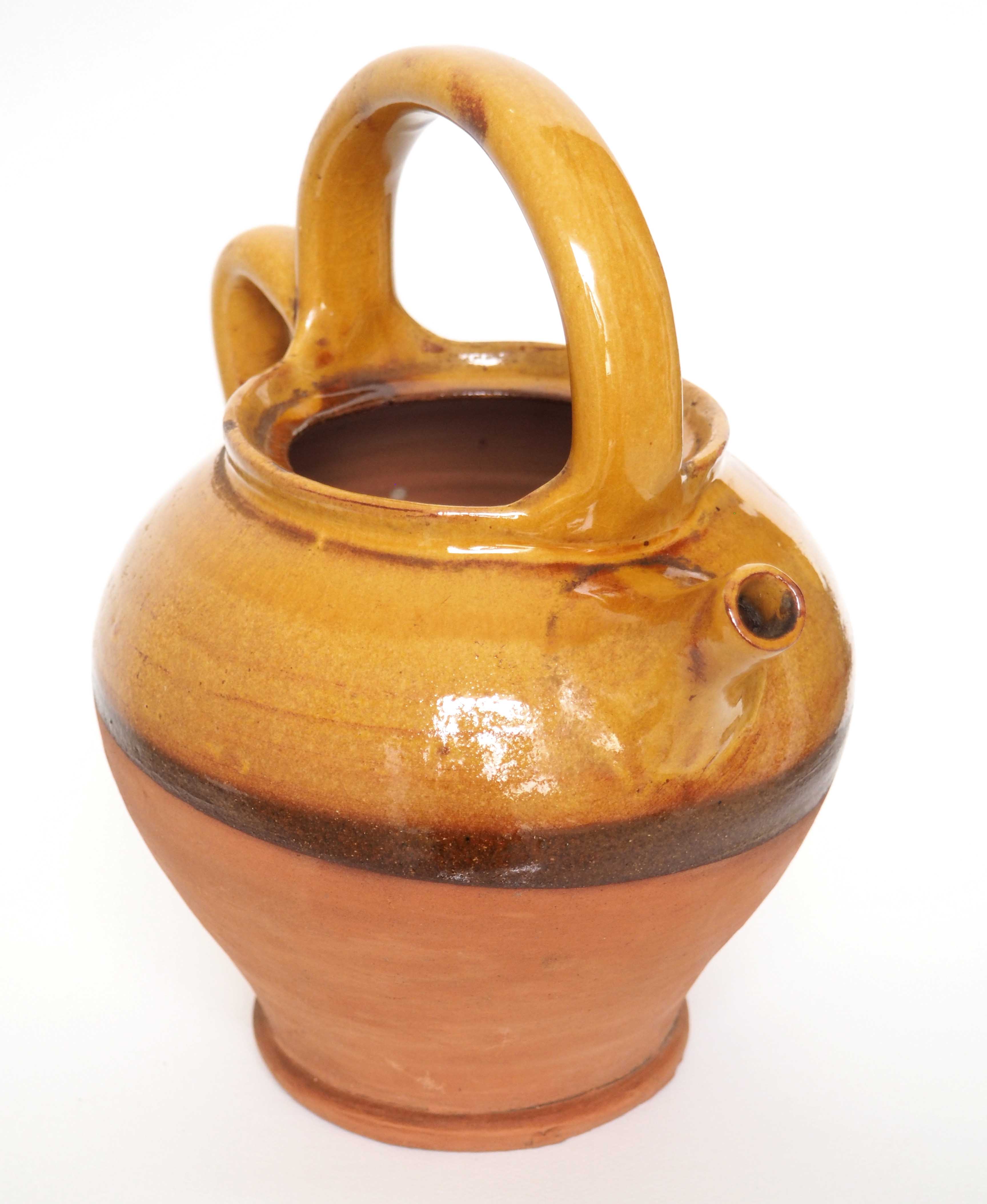 Old terracotta pot