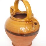 Old terracotta pot