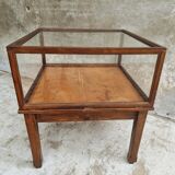 Old display cabinet shop display case or museum cabinet