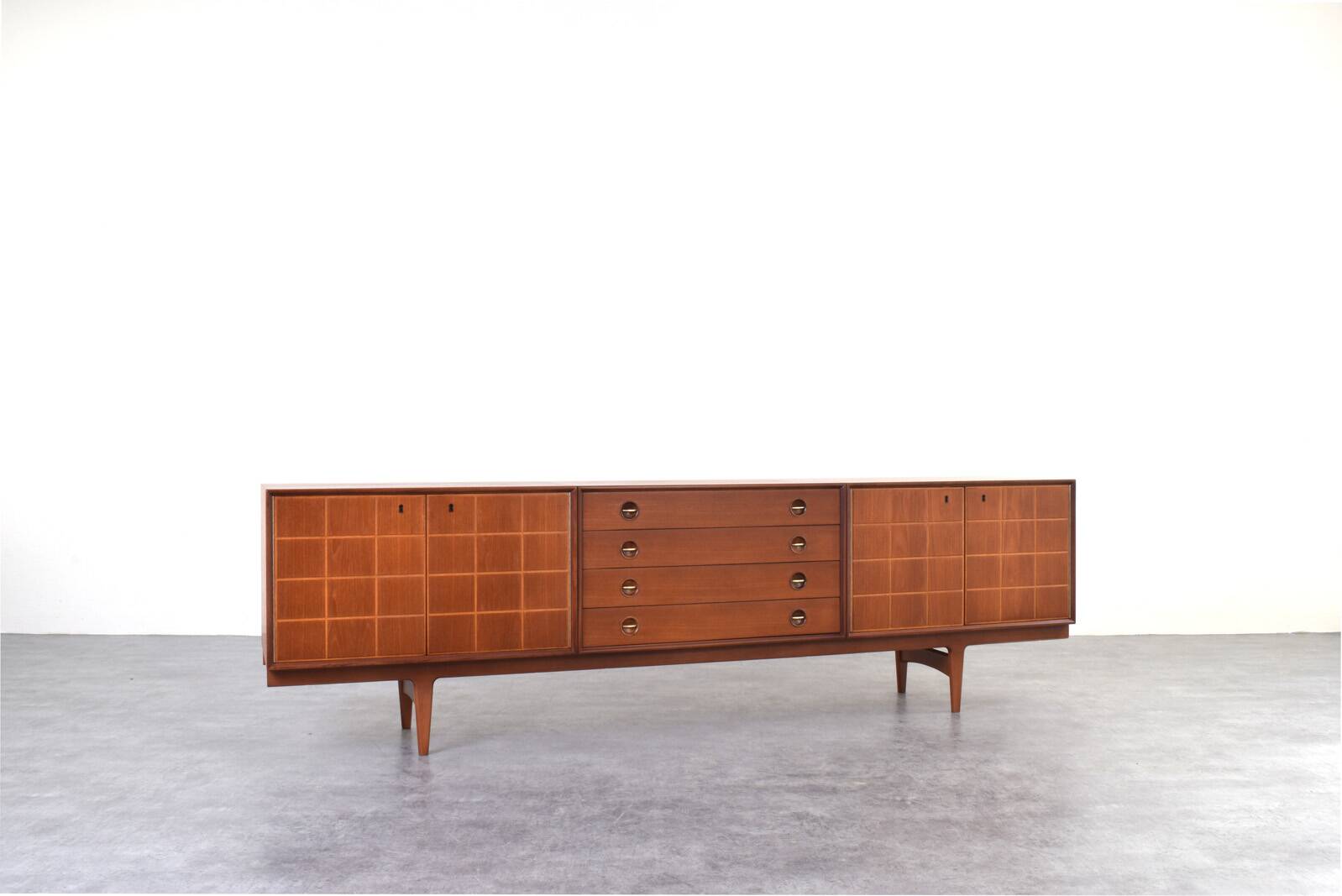 Mid-Century Teak Sideboard by Rolf Rastad & Adolf Relling for Gustav Bahus