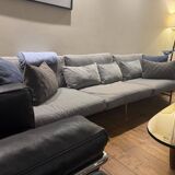 Fritz Hansen Lissoni Sofa - Grey Fiord / Stone/Stone (251)