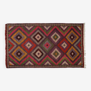 Tapis kilim anatolien fait main 305 cm x 176 cm