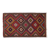 Anatolian handmade kilim rug 305 cm x 176 cm