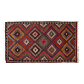 Anatolian handmade kilim rug 305 cm x 176 cm