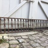 old wrought iron gate