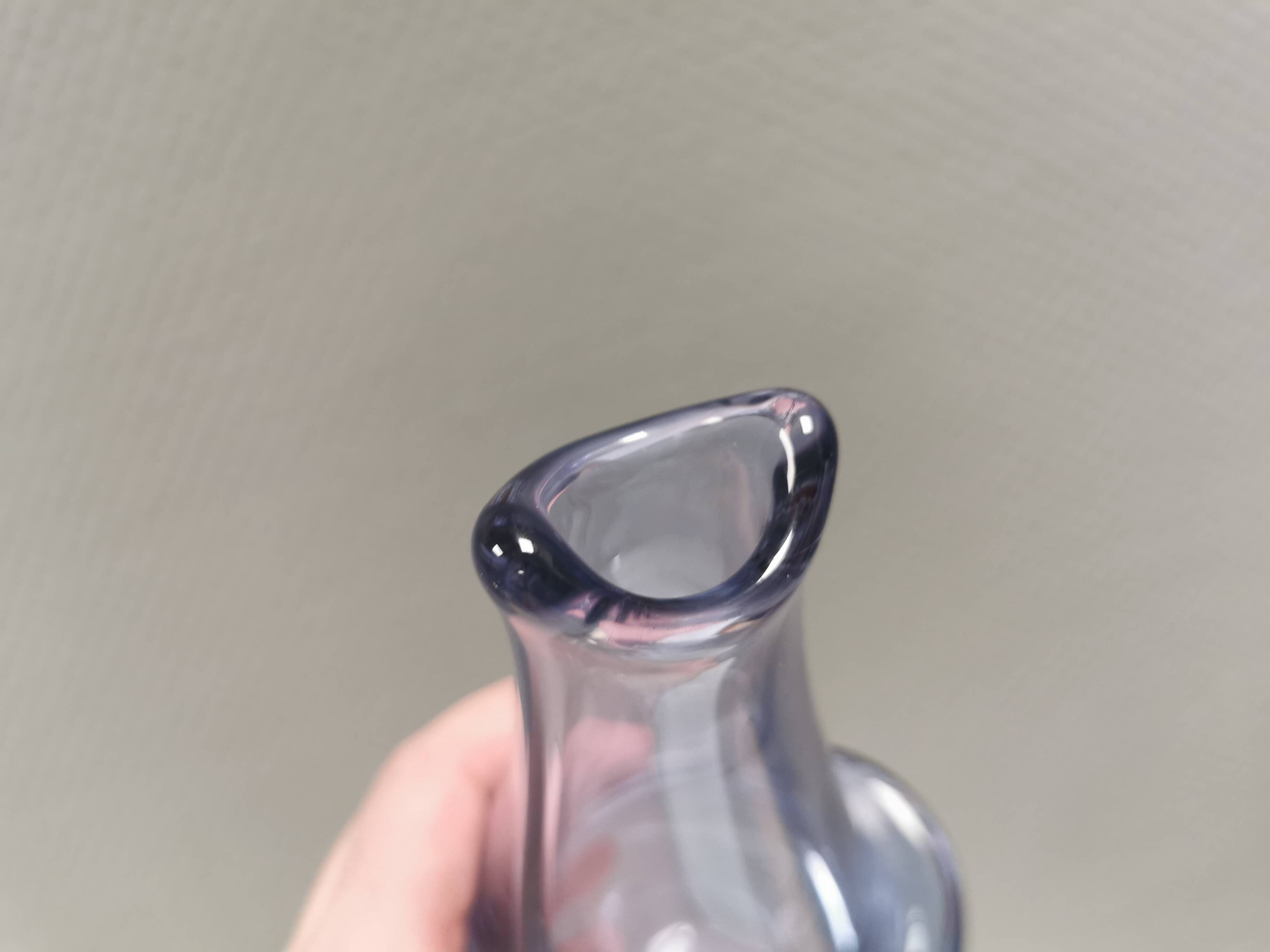 Bohemian vase by Frantisek Zemek Czech Republic 1950-60s