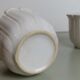 Set of 4 white ceramic cups
