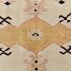 6x8 Pink & Navy Blue Oriental Vintage Rug, 186x247Cm