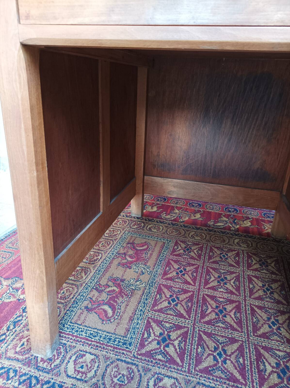 Vintage beech desk