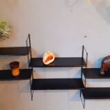 Modular wall shelf vintage year 50s