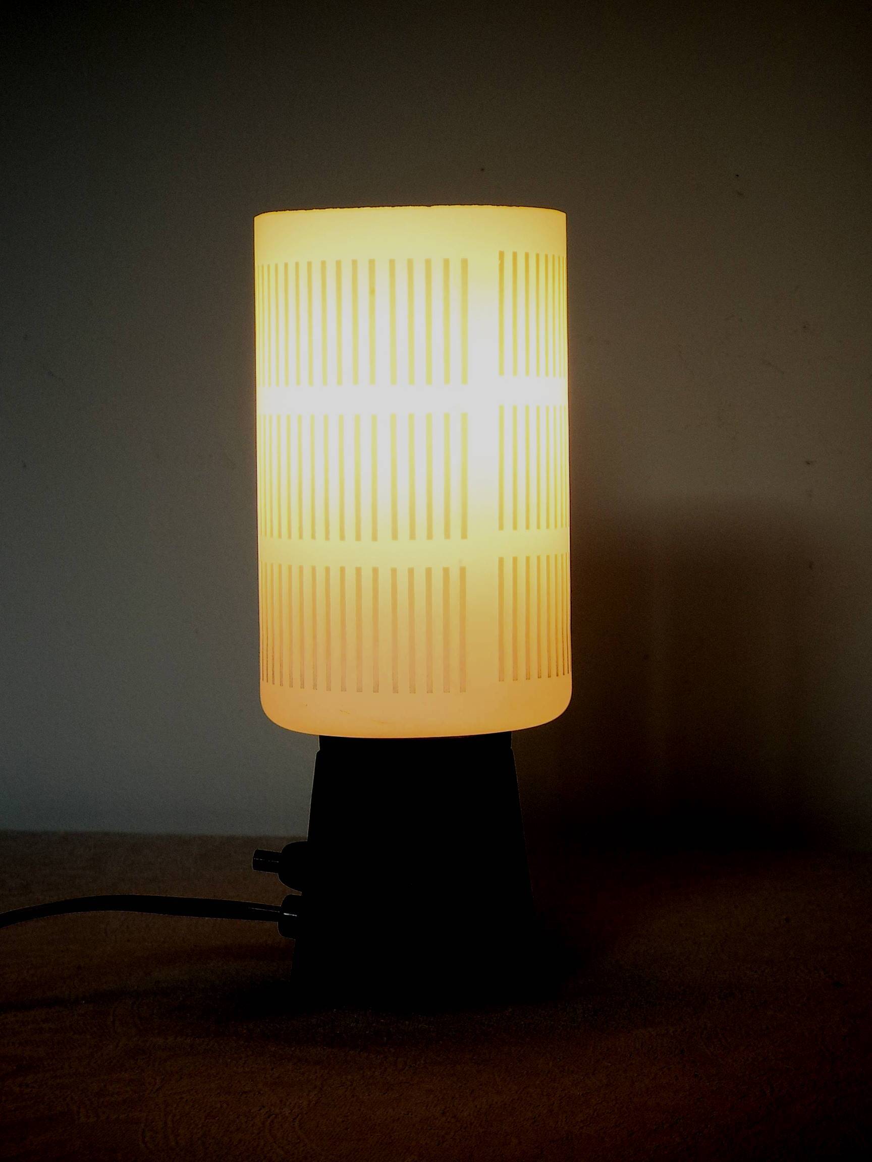 60s bedside lamp H23cm