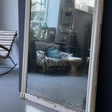 Miroir blanc vintage