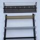 Metal Hanging Coat Rack and Wall Shelves by Pilastro