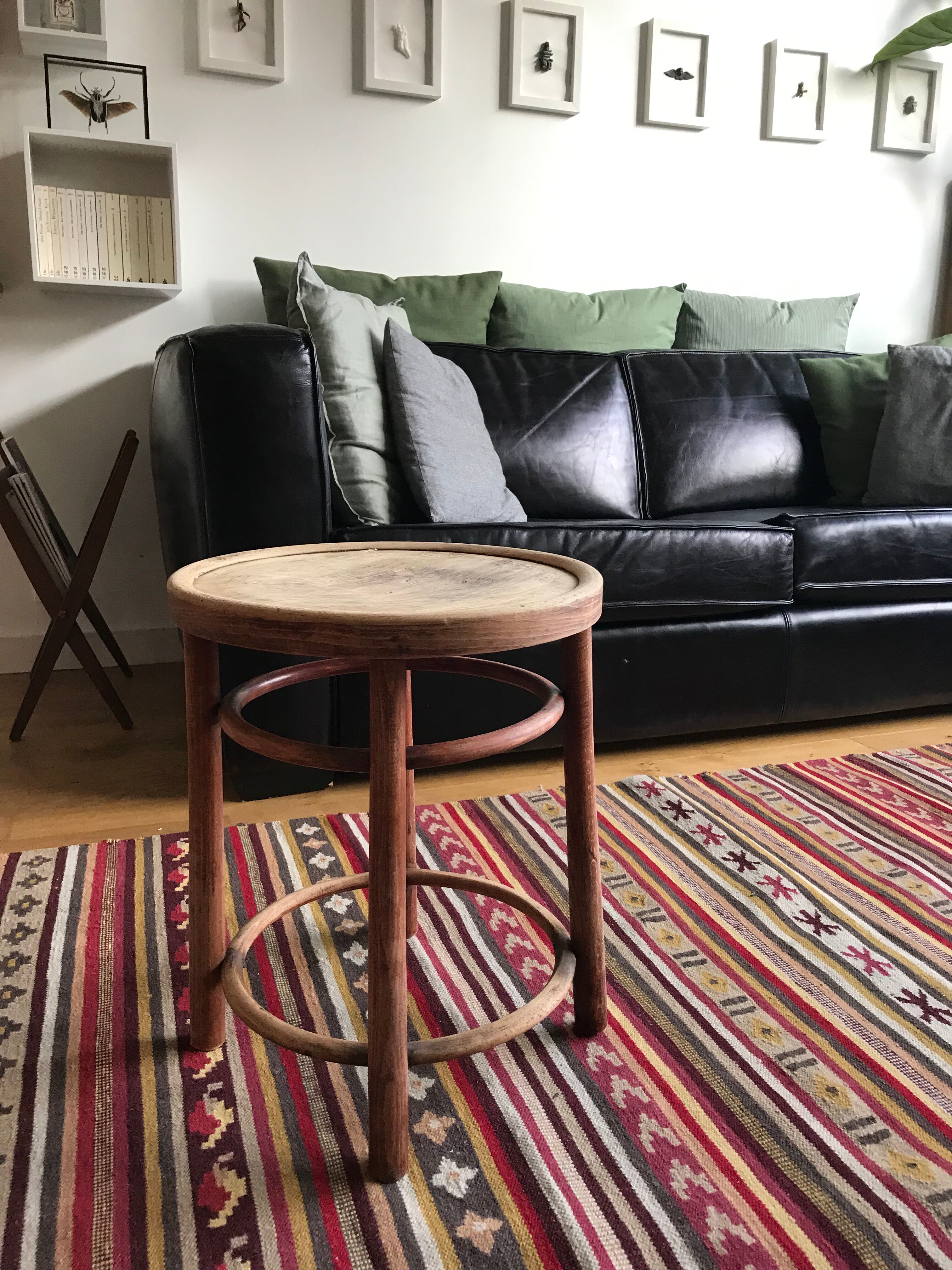 Wooden stool