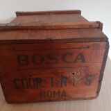 Wooden wine box