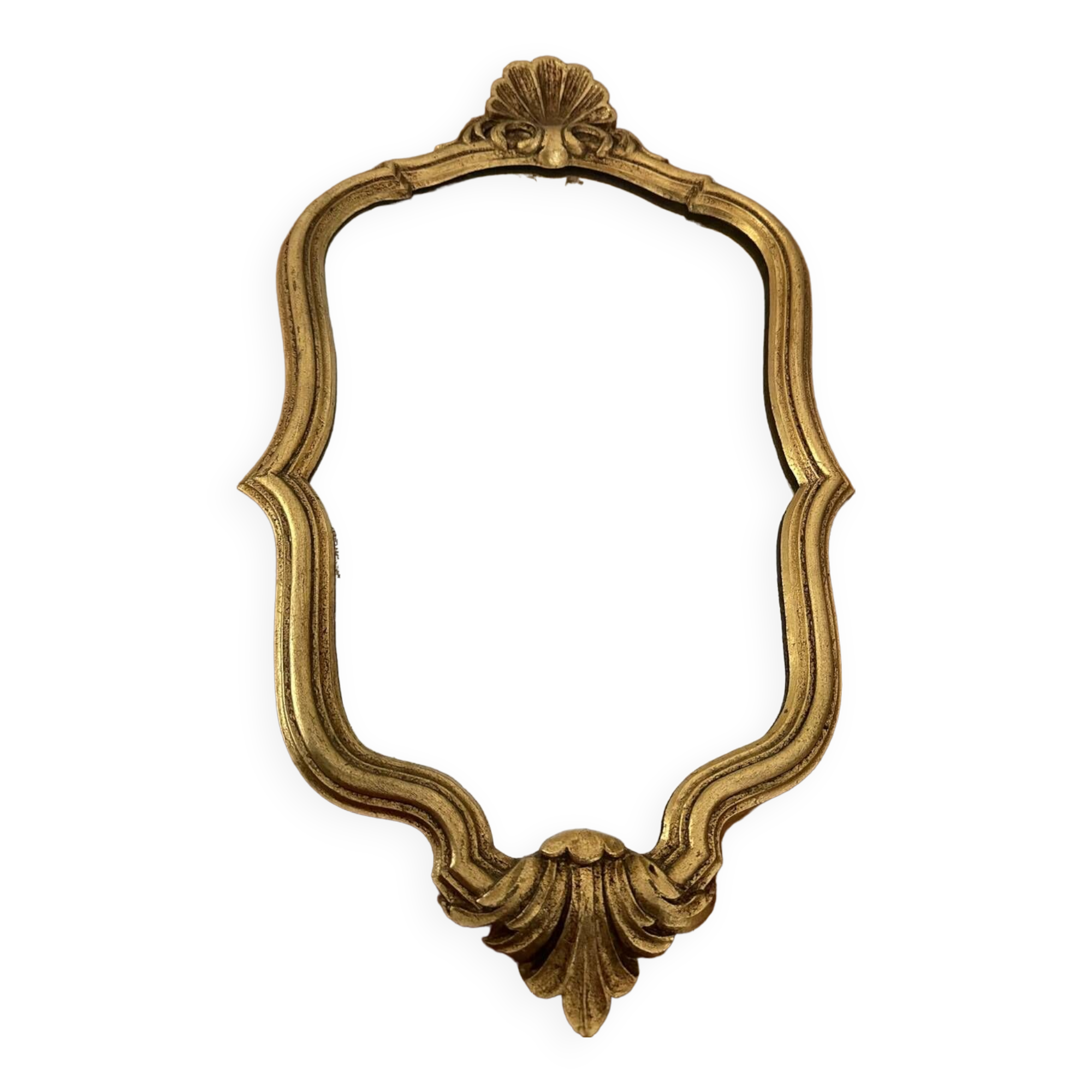 Vintage golden mirror
