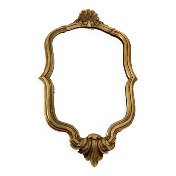 Vintage golden mirror