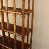 180 cm rattan shelf