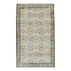 6x10 Brown & Beige Floral Pattern Vintage Rug, 196x325Cm