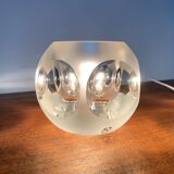 Vintage glass table lamps from Peill & Putzler, set of 2.