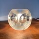 Lampes de table vintage en verre allemand de Peill & Putzler, lot de 2