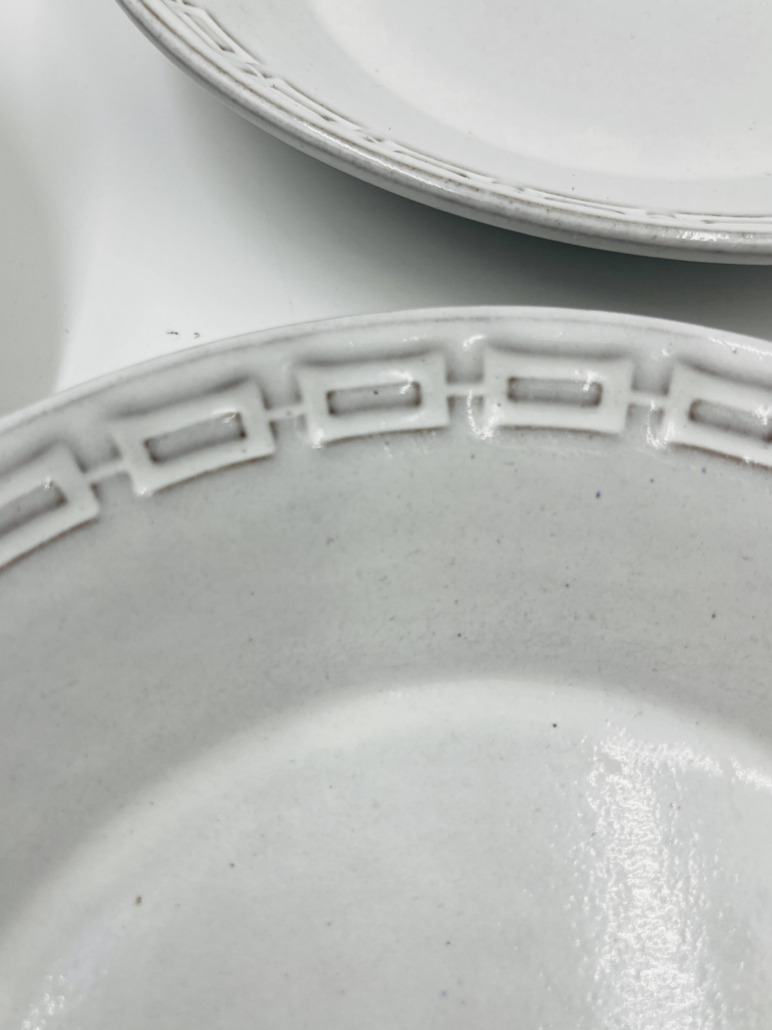 Lot of 4 Céramano Epsilon Soup Plates by Karl Leutner