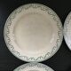 6 Boch Crown Collection plates