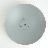 Art deco mushroom lamp made of glass, restored