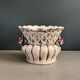 Italian earthenware cache-pot - Majolica - Bassano Pottery - Ref 1218