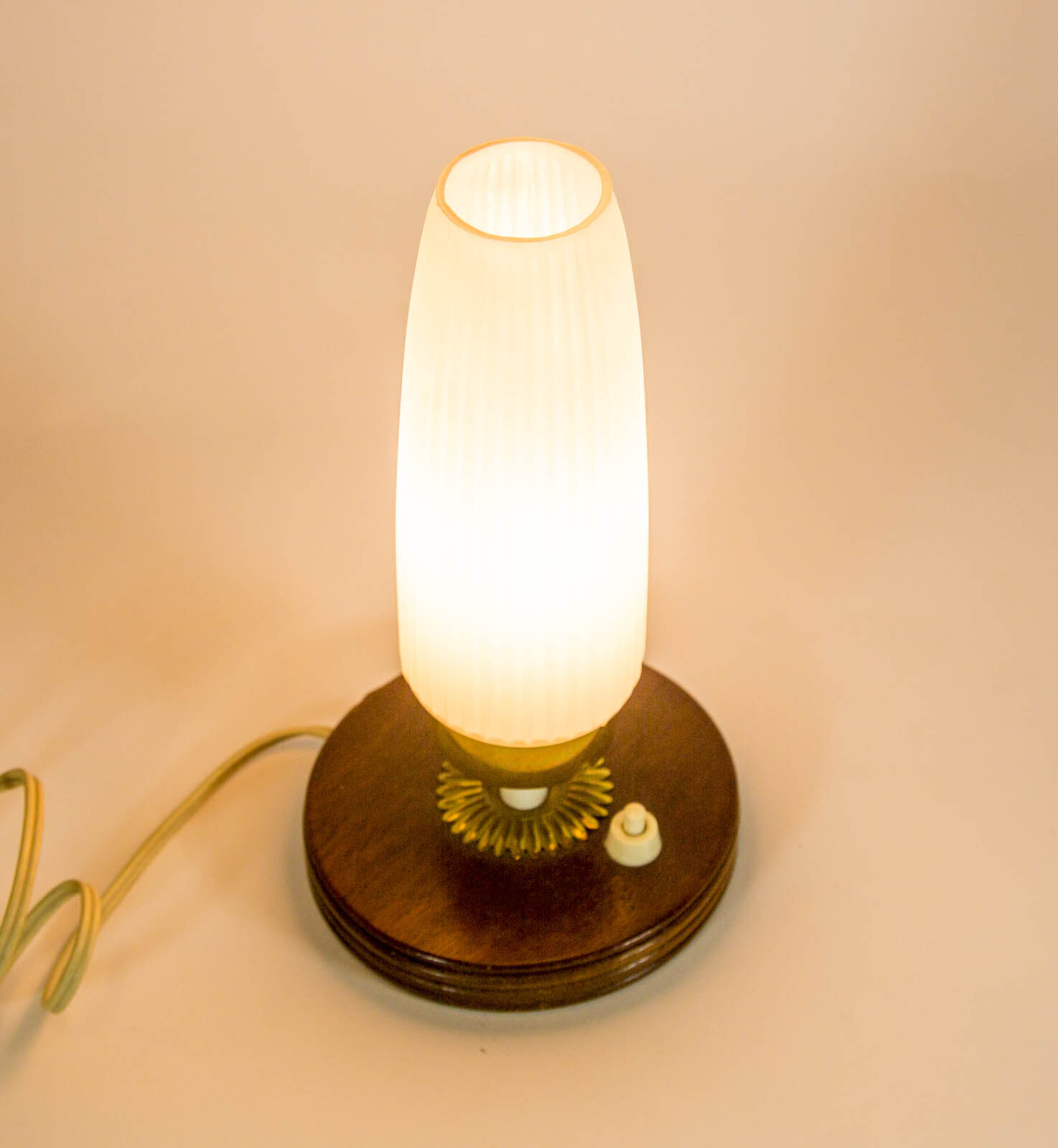 Midcentury table lamp | Danish space-age design | Vintage 60's