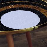 Black and gold coffee table