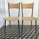 Chaises vintage Colette Gueden