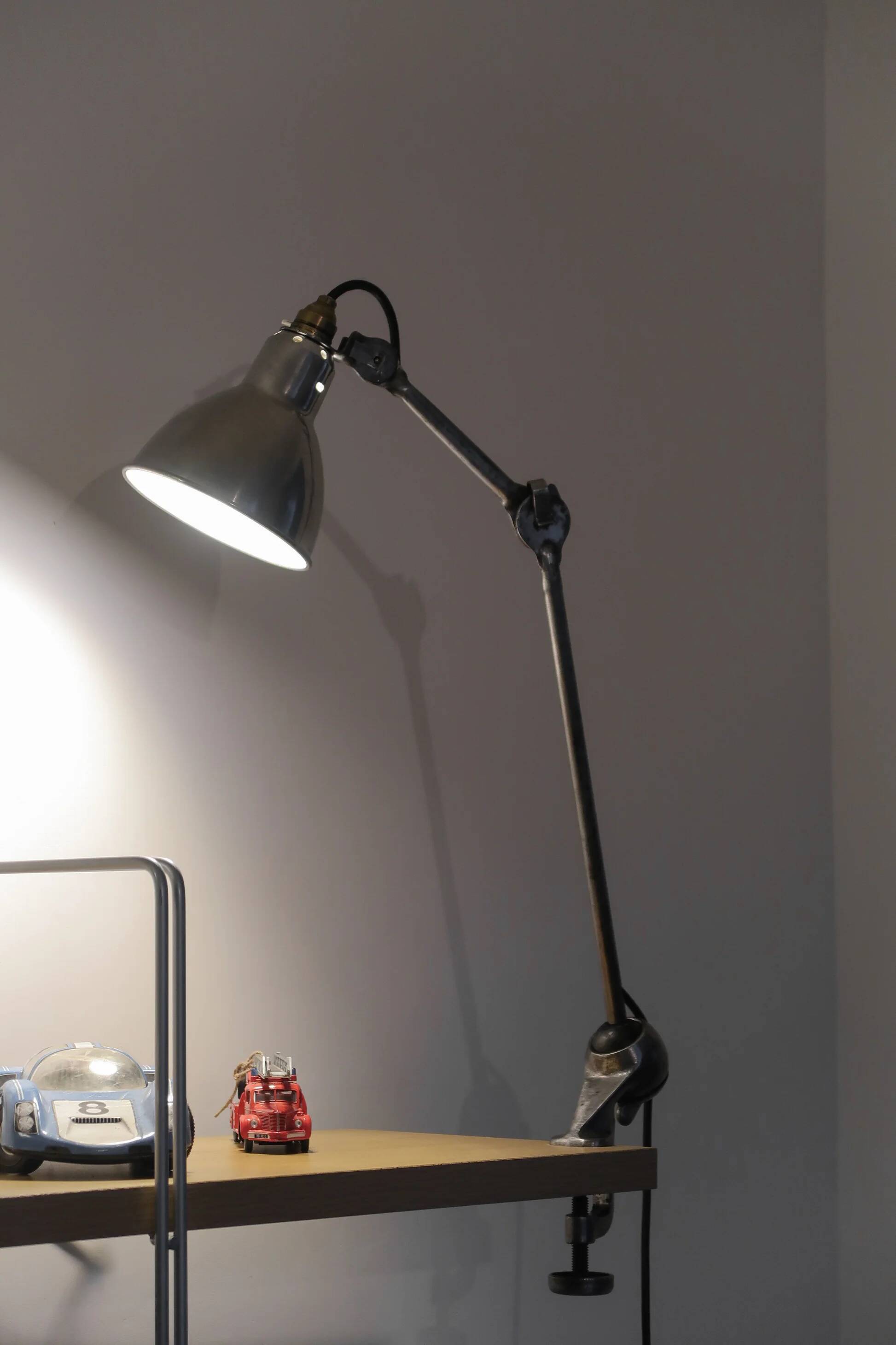 Vintage Lampe Gras model 201