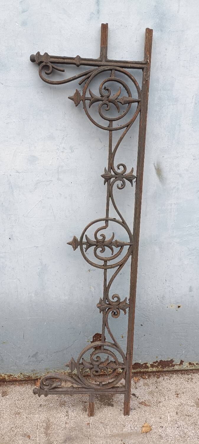 Wrought iron balustrade