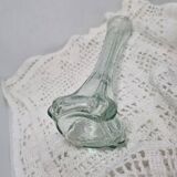Vintage molded glass soliflore