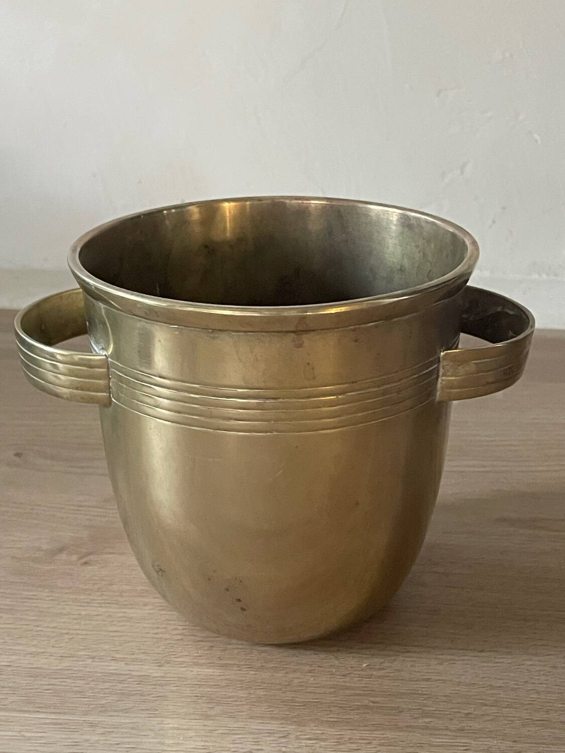 Solid Brass Ice Bucket