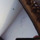 Art Deco oval mirror